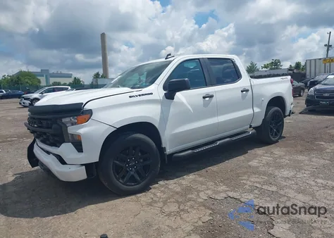 2023 Chevrolet Silverado K1500 Custom из США, поврежденный, VIN 1GCPDBEK8PZ261620